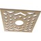 Ekena Millwork Chevron Wood Fretwork Pierced Ceiling Medallion, Hickory, 16"OD x 4 1/8"ID x 3/8"T CMWP16X16X0375CHHI - alternate 4